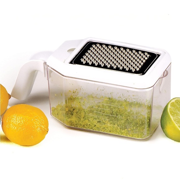 Norpro 6-in-1 Multi-Grater with Juicer & Storage Container – Stainless Steel - Picture 11 of 12